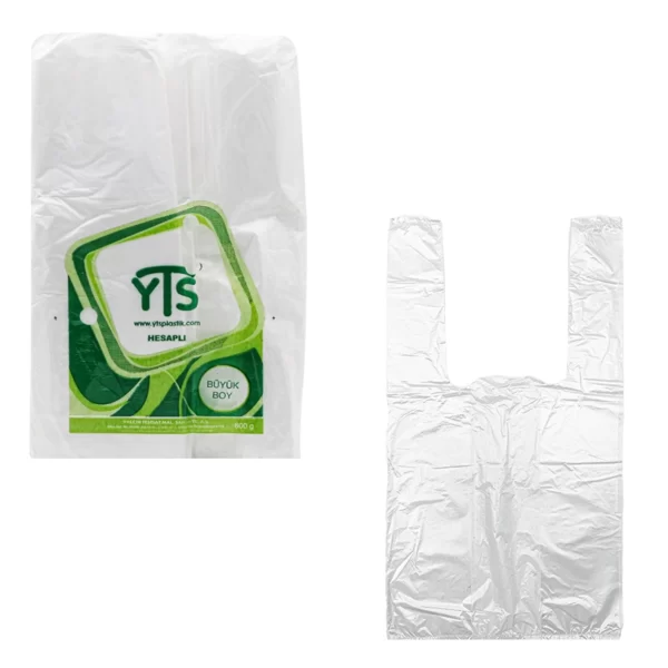 HESAPLI BÜYÜK ŞEFFAF YTS POŞET 600 GR