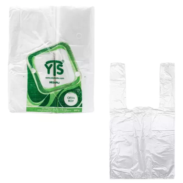 HESAPLI ORTA ŞEFFAF YTS POŞET 600 GR