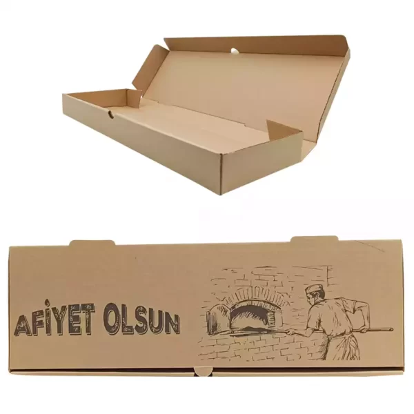 Karton Pide Kutusu 100 Lü