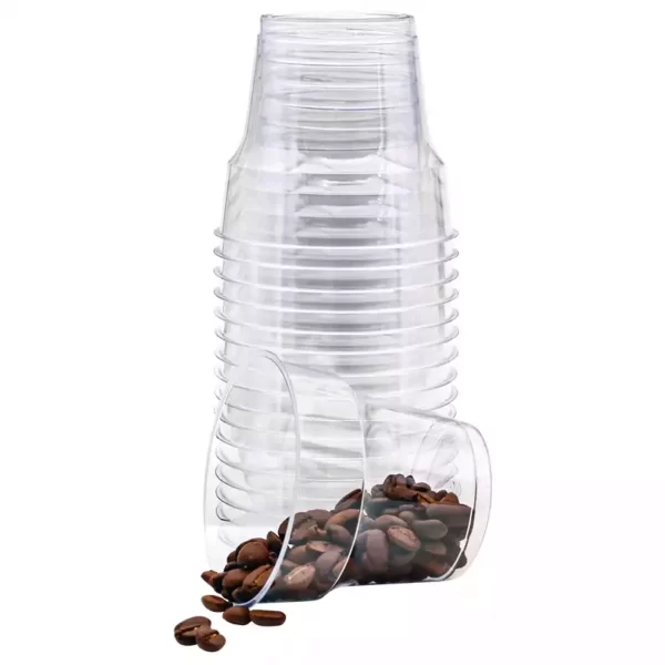 Plastik Kristal Kup Bardak 25 li