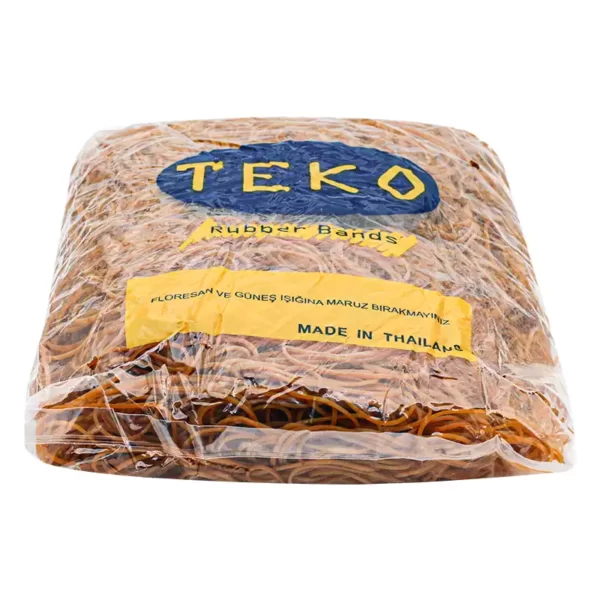 Teko Kauçuk Para Lastiği Kauçuk Paketleme Lastiği 1 Kg